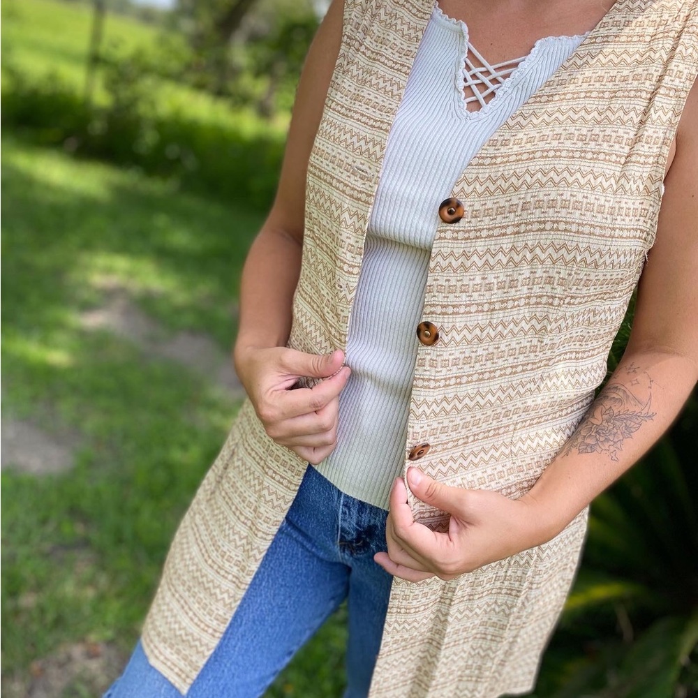 Beachy Boho Vest